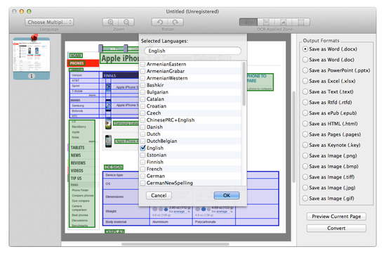 Cisdem PDFConverterOCR for Mac