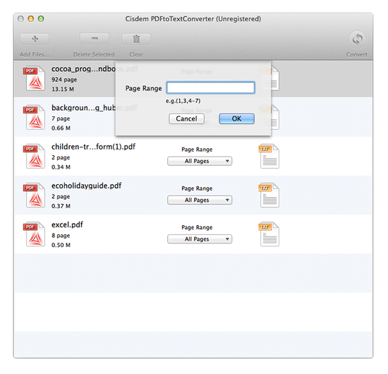 Cisdem PDFtoTextConverter for Mac