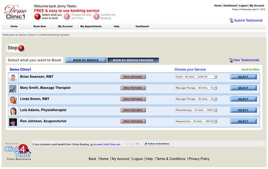 Click4Time eScheduling