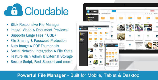 Cloudable - File Hosting Script