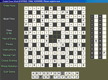Coded X-Word