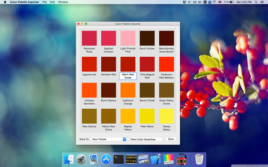 Color Palette Importer