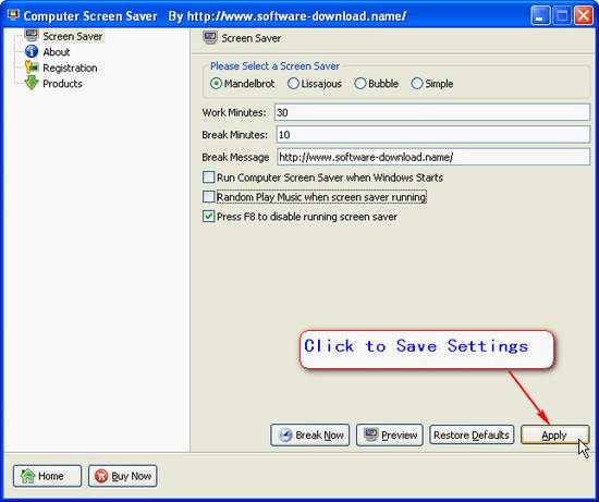 Computer Screen Saver