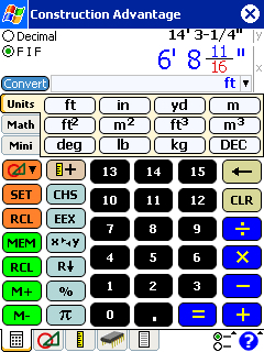 Construction Advantage Calculator