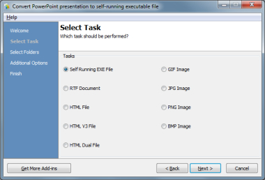 Convert PPT for PowerPoint