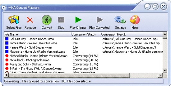 Copy DRM Files to Audio Files