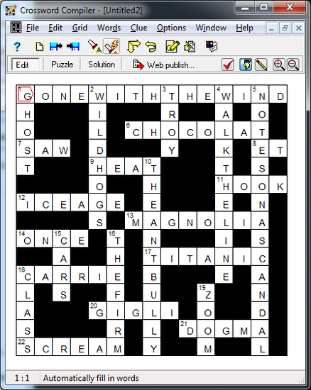 Crossword Compiler