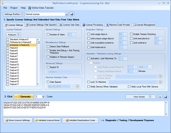 CryptoLicensing For ActiveX