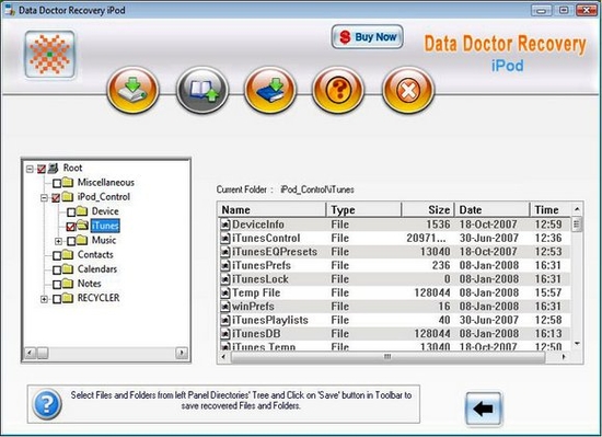 Data Recovery iPod Files