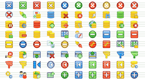 Database Icon Collection