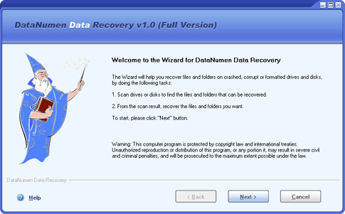 DataNumen Data Recovery