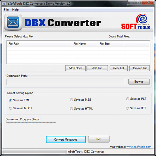 DBX to PST Converter