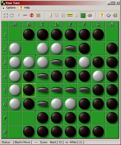 Deep Green Reversi