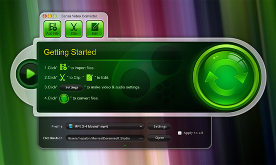 Doremisoft Mac Sansa Video Converter