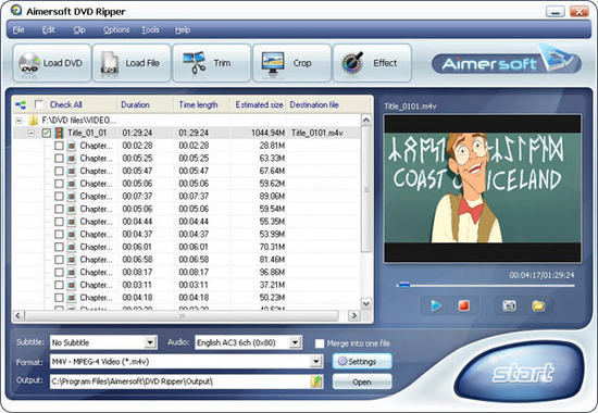 DVD MOV/PMP/PDA  Ripper Software