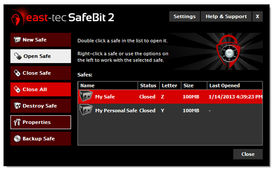 east-tec SafeBit