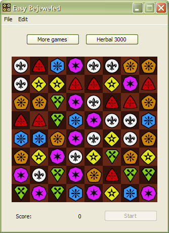 Easy Bejeweled