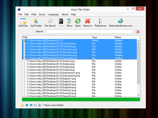 Easy File Hider