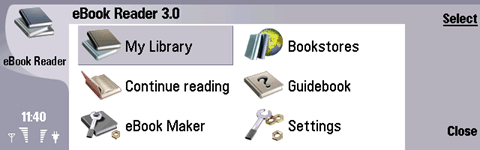 eBook Reader for Nokia 9500 (9300)