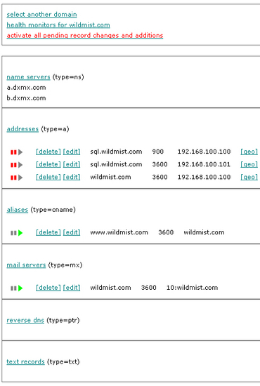 EDGEDIRECTOR.COM MANAGED DNS SERVICES