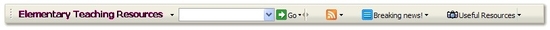 Elementary Teaching Toolbar