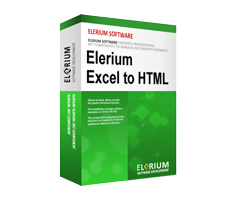 Elerium Excel to HTML .NET