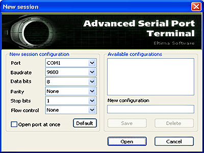 Eltima Serial Port Terminal