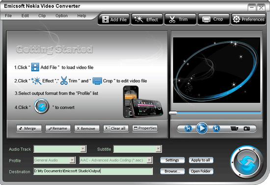 Emicsoft Nokia Video Converter
