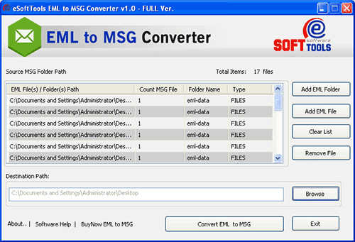 EML to MSG Converter