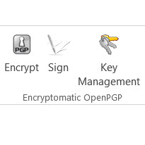 Encryptomatic OpenPGP for MS Outlook