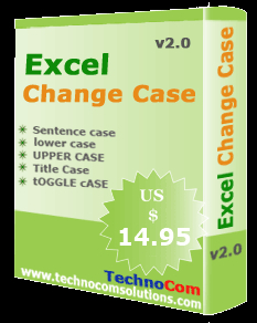 Excel Change Case