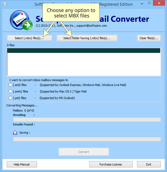 Export from Pocomail to Outlook