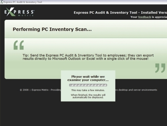 Express PC Audit Tool