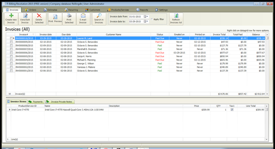F-Billing Revolution 2015 FREE