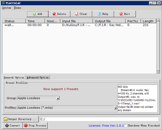 FLAC2ALAC