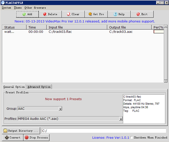 FLAC2APPLE