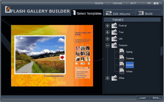 Flash Gallery Builder