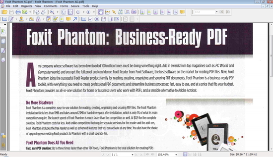 Foxit Phantom PDF Suite