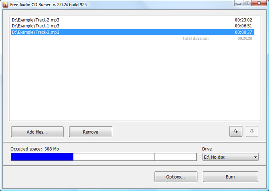 Free Audio CD Burner