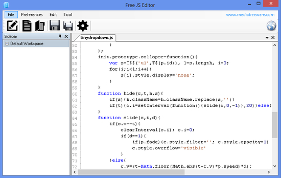 Free JS Editor