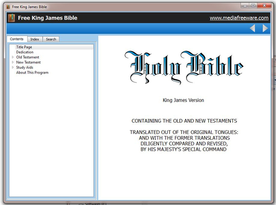 Free Kings James Bible