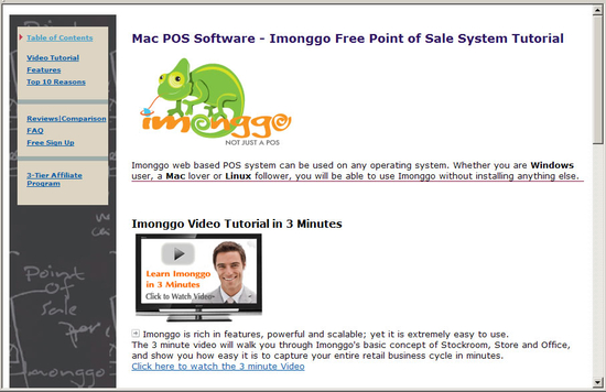 Free Mac POS System Imonggo Tutorial
