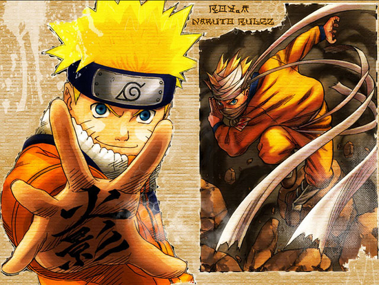 Free Naruto Manga Screensaver