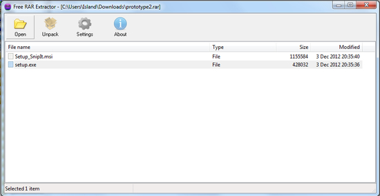 Free RAR Extractor