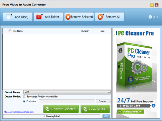 Free Video to Audio Converter