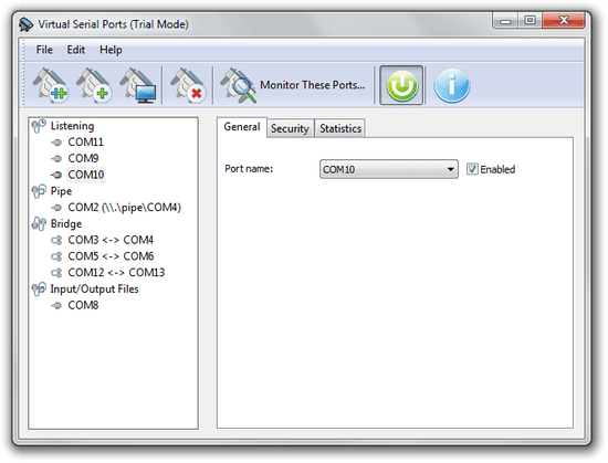 Free Virtual Serial Ports