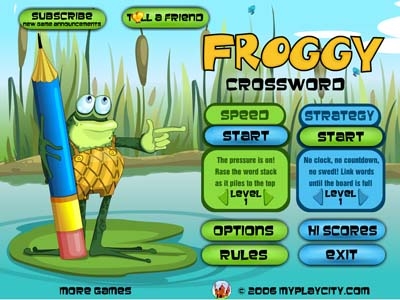 Froggy Crossword
