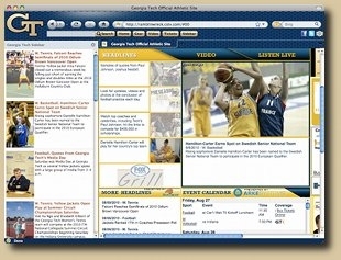 Georgia Tech Firefox Browser Theme