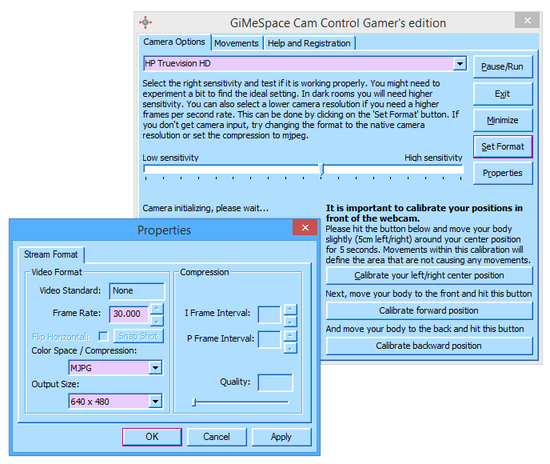 GiMeSpace CamControl Gamers Edition