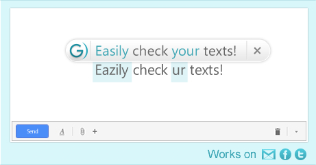 Ginger’s Grammar and Spell Check Extensi